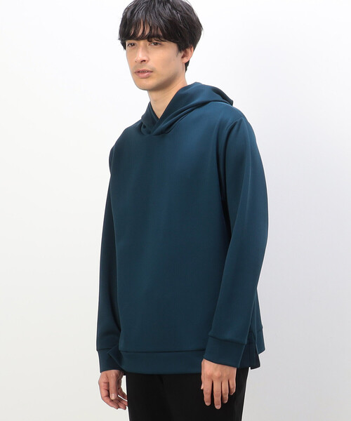 COMME CA ISM(コムサイズム)の「ファンクショナルジャージ パーカ(Tシャツ/カットソー・メンズ・ホワイト/ブルー/グリーン/チャコール・MEDIUM/LARGE)」の1枚目の写真