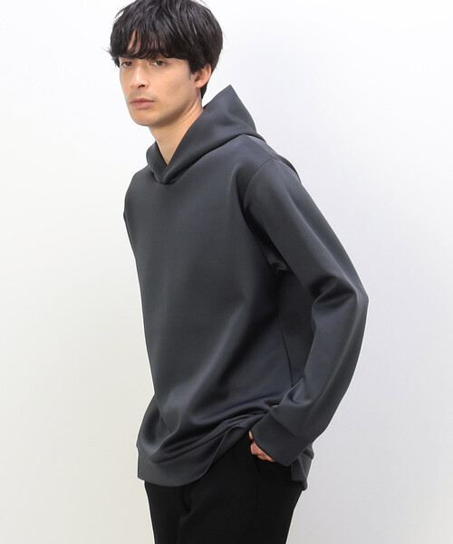 COMME CA ISM(コムサイズム)の「ファンクショナルジャージ パーカ(Tシャツ/カットソー・メンズ・ホワイト/ブルー/グリーン/チャコール・MEDIUM/LARGE)」の3枚目の写真