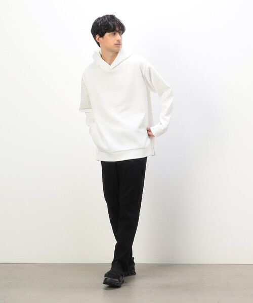 COMME CA ISM(コムサイズム)の「ファンクショナルジャージ パーカ(Tシャツ/カットソー・メンズ・ホワイト/ブルー/グリーン/チャコール・MEDIUM/LARGE)」の6枚目の写真