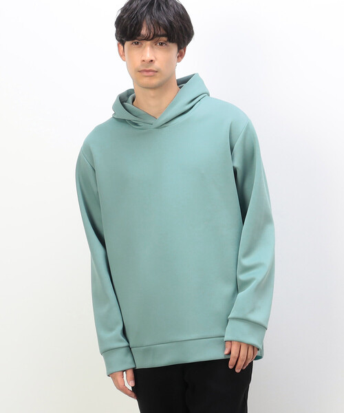 COMME CA ISM(コムサイズム)の「ファンクショナルジャージ パーカ(Tシャツ/カットソー・メンズ・ホワイト/ブルー/グリーン/チャコール・MEDIUM/LARGE)」の12枚目の写真