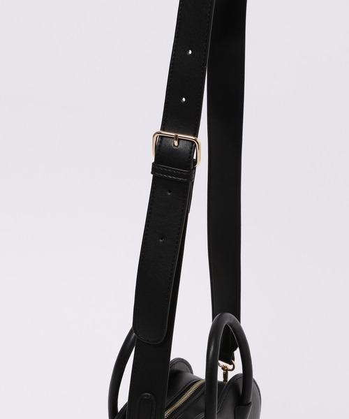 tiny tiny（ティニーティニー）の「ハート2WAYトートバッグ[tiny tiny(ティニーティニー)]（ショルダーバッグ・レディース・アイボリー/レッド/ブラック/シルバー・0）」の12枚目の写真