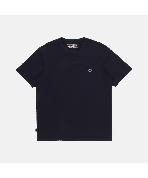 Timberland(ティンバーランド)の「メンズ 半袖 クイックドライ Tシャツ(Tシャツ/カットソー・メンズ・グレー/アッシュグレー/クリーム/ダークブルー・LARGE/MEDIUM/SMALL/X-LARGE/XX-LARGE)」の4枚目の写真