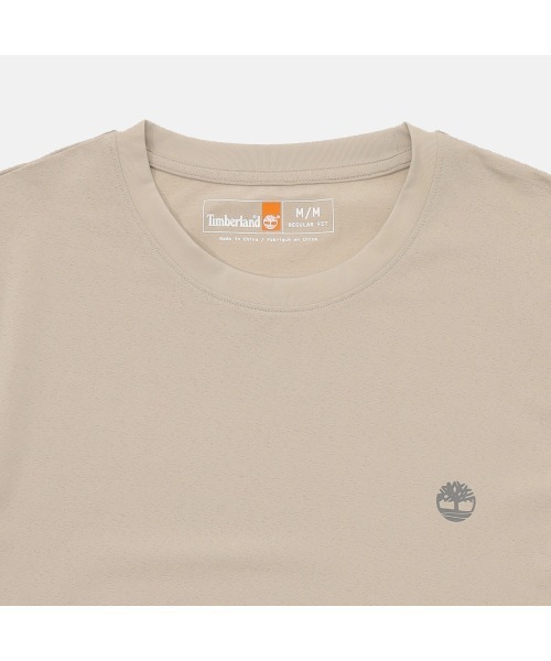 Timberland(ティンバーランド)の「メンズ 半袖 クイックドライ Tシャツ(Tシャツ/カットソー・メンズ・グレー/アッシュグレー/クリーム/ダークブルー・LARGE/MEDIUM/SMALL/X-LARGE/XX-LARGE)」の12枚目の写真