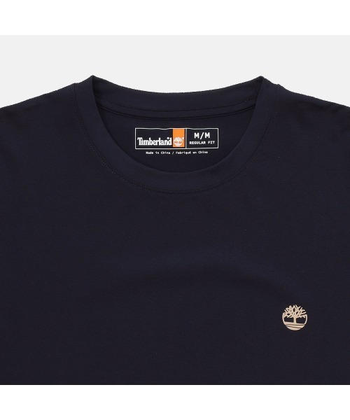 Timberland(ティンバーランド)の「メンズ 半袖 クイックドライ Tシャツ(Tシャツ/カットソー・メンズ・グレー/アッシュグレー/クリーム/ダークブルー・LARGE/MEDIUM/SMALL/X-LARGE/XX-LARGE)」の18枚目の写真
