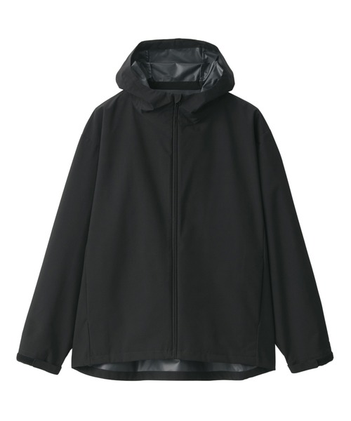 arena 撥水フード付きジャケット ブラック 撥水加工テクニカルフードジャケット - ブラック | ZARA Japan