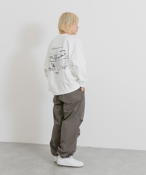 THE GOODLAND MARKET（ザグッドランドマーケット）の「ザ グッドランド マーケット　THE GOODLAND SWEAT（スウェット・メンズ・オフホワイト・MEDIUM/LARGE）」の8枚目の写真