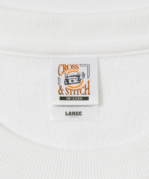 THE GOODLAND MARKET（ザグッドランドマーケット）の「ザ グッドランド マーケット　THE GOODLAND SWEAT（スウェット・メンズ・オフホワイト・MEDIUM/LARGE）」の2枚目の写真