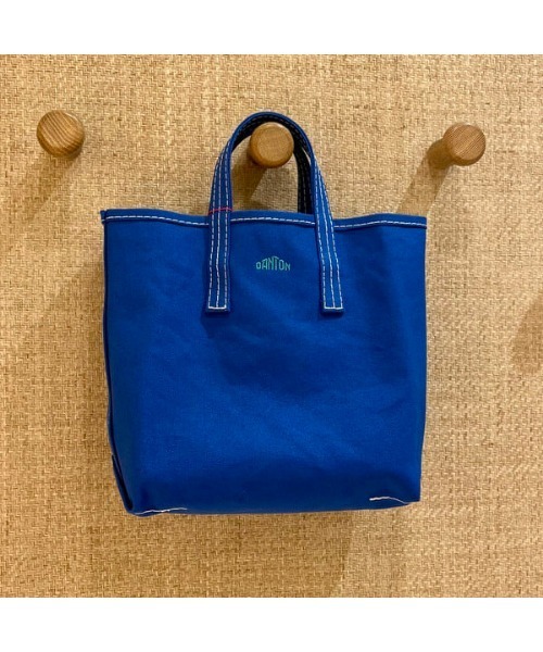 DANTON（ダントン）の「DANTON / コットン キャンバス トート バッグ（トートバッグ・レディース・ブラック/ブルー/ナチュラル/オレンジ・ONE SIZE）」の4枚目の写真