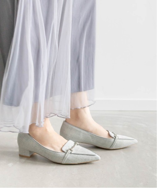 RANDA（ランダ）の「ポインテッドトゥビットローファー（その他シューズ・レディース・ブラック/アイボリー/ブルー・S/M/L/LL）」の15枚目の写真