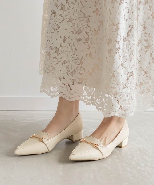 RANDA（ランダ）の「ポインテッドトゥビットローファー（その他シューズ・レディース・ブラック/アイボリー/ブルー・S/M/L/LL）」の17枚目の写真