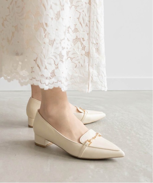 RANDA（ランダ）の「ポインテッドトゥビットローファー（その他シューズ・レディース・ブラック/アイボリー/ブルー・S/M/L/LL）」の20枚目の写真