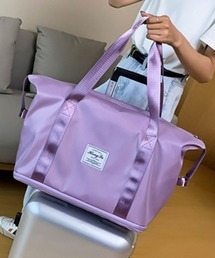 折りたたみボストンバッグ キャリーオンバッグ トラベルバッグ 2段階拡張 大容量 折りたたみ収納 旅行 マザーズバッグ