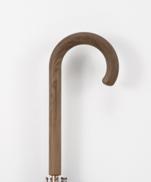 Wpc.（ダブリュピーシー）の「［ビニール傘］UNISEX PLASTIC 12K UMBRELLA 雨傘 長傘 Wpc.（長傘・メンズ・ネイビー/ベージュ/ブラウン/オフホワイト/グレー・FREE）」の6枚目の写真