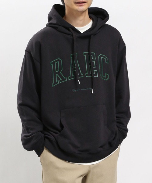 GLOBAL WORK Smile Seed Store（グローバルワーク スマイルシードストア）の「ドライ裏毛プリントパーカー/984080（パーカー・メンズ・グレー/サックスブルー/ブラック・MEDIUM/LARGE/SMALL/X-LARGE）」の2枚目の写真