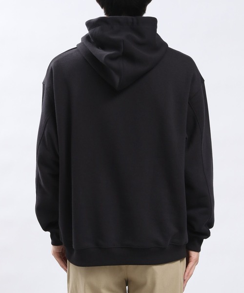 GLOBAL WORK Smile Seed Store（グローバルワーク スマイルシードストア）の「ドライ裏毛プリントパーカー/984080（パーカー・メンズ・グレー/サックスブルー/ブラック・MEDIUM/LARGE/SMALL/X-LARGE）」の15枚目の写真