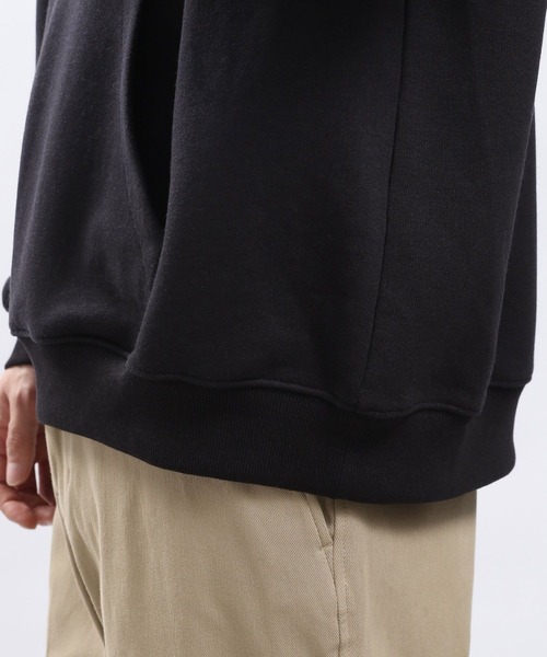 GLOBAL WORK Smile Seed Store（グローバルワーク スマイルシードストア）の「ドライ裏毛プリントパーカー/984080（パーカー・メンズ・グレー/サックスブルー/ブラック・MEDIUM/LARGE/SMALL/X-LARGE）」の9枚目の写真