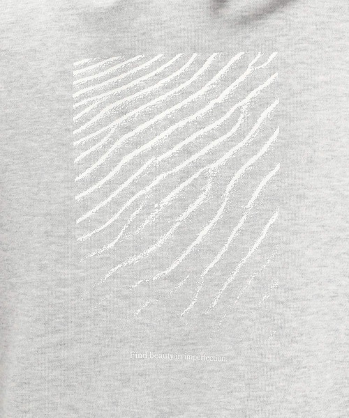 GLOBAL WORK Smile Seed Store（グローバルワーク スマイルシードストア）の「ドライ裏毛プリントパーカー/984080（パーカー・メンズ・グレー/サックスブルー/ブラック・MEDIUM/LARGE/SMALL/X-LARGE）」の11枚目の写真