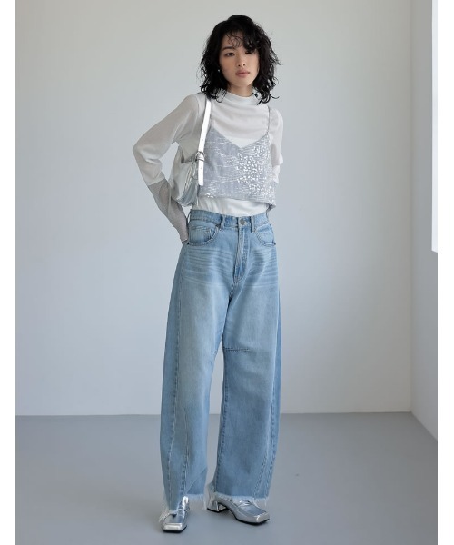 Re:EDIT（リエディ）の「[2024SS COLLECTION]2WAYスパンコールチェーン