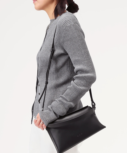 AP STUDIO(エーピーストゥディオ)の「TC リブロングカーディガン(カーディガン/ボレロ・レディース・ネイビー/イエロー/グレー・FREE)」の5枚目の写真