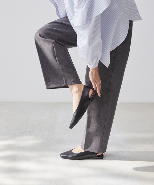 menue（メヌエ）の「スクエアトゥ バックストラップ パンプス（パンプス・レディース・アイボリー/ブラック/シルバー・25.5cm/25.0cm/24.5cm/24.0cm/23.5cm/23.0cm/22.5cm/22.0cm）」の16枚目の写真