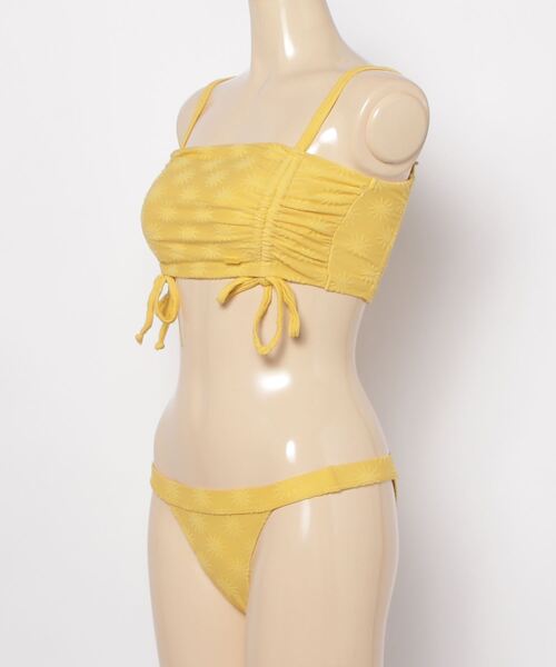 ROXY/ロキシー ジャガード素材 バンドゥビキニ RSW242005（水着