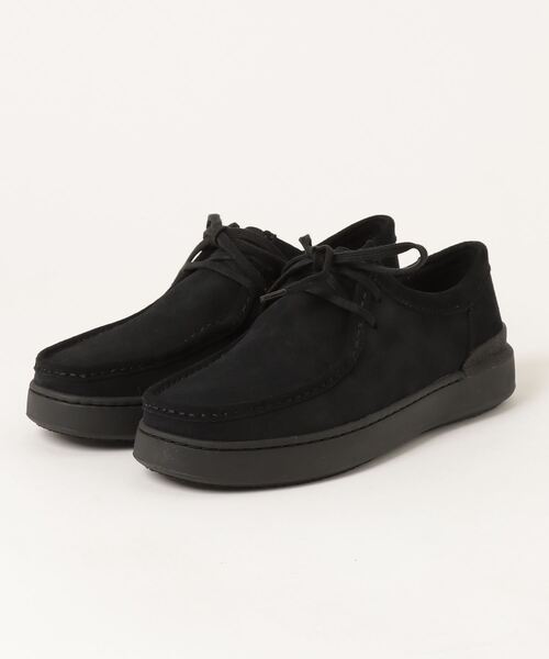 Clarks(クラークス)の「Courtlite Seam / コートライトシーム(ブラックスエード)(モカシン/デッキシューズ・メンズ・ブラック・UK6/UK9/UK8/UK7/UK10/UK9.5/UK8.5/UK7.5/UK6.5)」の4枚目の写真