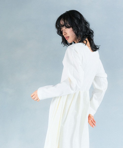 LEPSIM（レプシィム）の「【FOR I SERIES】異素材コンビワンピース　110830（ワンピース・レディース・ブラック/オフホワイト・FREE）」の16枚目の写真