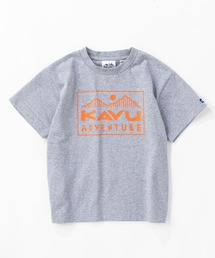 KAVU（カブー）の「KAVU/カブー K's ADVENTURE LOGO Tee/キッズアドベンチャーロゴティー（Tシャツ/カットソー）」