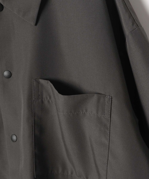 stein 20ss はげまさ WOOL GABARDINE SS SHIRT