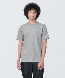 紳士　洗いざらし太番手クルーネック半袖Ｔシャツ