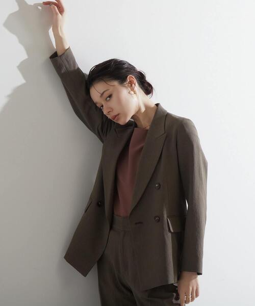 Liesse（リエス）の「ピークドラペルジャケット（セットアップ対応