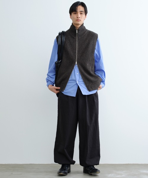 SINSS（シンス）の「Laminate tote bag／ラミネートトートバッグ（トートバッグ・メンズ・ブラック/ネイビー/シルバー・FREE）」の11枚目の写真