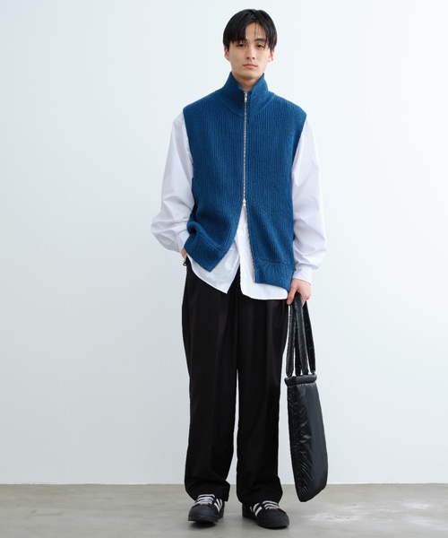 SINSS（シンス）の「Laminate tote bag／ラミネートトートバッグ（トートバッグ・メンズ・ブラック/ネイビー/シルバー・FREE）」の15枚目の写真