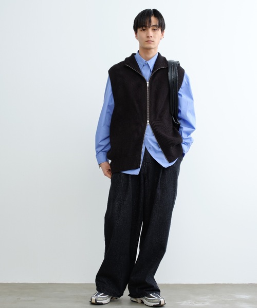 SINSS（シンス）の「Laminate tote bag／ラミネートトートバッグ（トートバッグ・メンズ・ブラック/ネイビー/シルバー・FREE）」の22枚目の写真