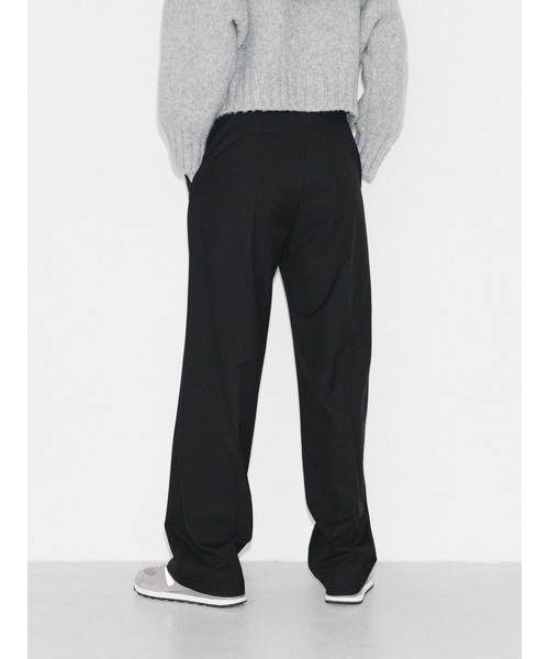 ENCIRCLE（エンサークル）の「【ENCIRCLE/エンサークル】Chic pants/シックパンツ（スラックス）（スラックス・レディース・ブラック・1/2）」の5枚目の写真