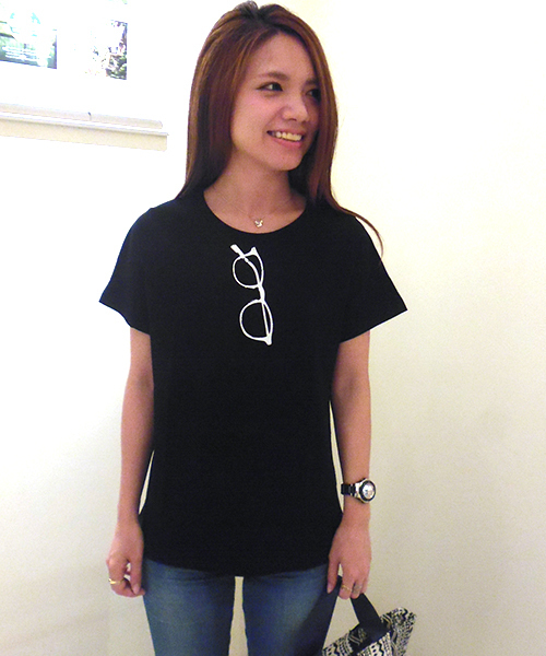 CIAOPANIC TYPY(チャオパニックティピー)の「グラフィックTeeI(Tシャツ/カットソー・レディース・ホワイト/グレー/ブラック・FREE)」の1枚目の写真