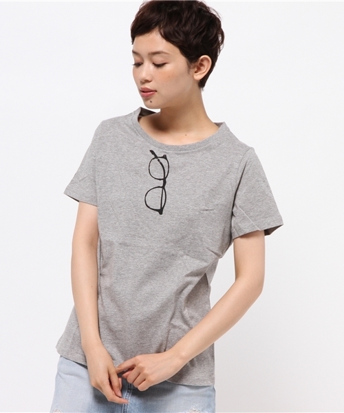 CIAOPANIC TYPY(チャオパニックティピー)の「グラフィックTeeI(Tシャツ/カットソー・レディース・ホワイト/グレー/ブラック・FREE)」の3枚目の写真