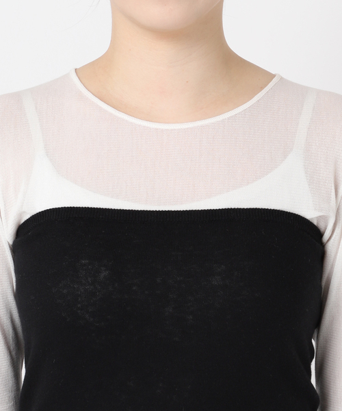 plage（プラージュ）の「Plain Knit ビスチェ（ベスト・レディース・ブラック/ベージュ/ブルー系その他・FREE）」の16枚目の写真