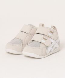 ASICS（アシックス）の「ASICS SUKU2 アシックス スクスク AMULEFIRST MS ベビーシューズ ファーストシューズ ミドルカット(アミュレファースト) 1144A222 020 スモークグレー/ホワイト（スニーカー・キッズ）」