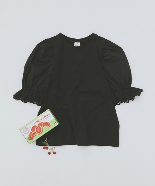 Dot and Stripes　CHILD　WOMAN(ドットアンドストライプスチャイルドウーマン) 40/2天竺ドッキング BIGパフスリーブプルオーバー(11-01-CT-002-24-1) 楽天市場】Dot and Stripes CHILD WOMAN(ドットアンドストライプ