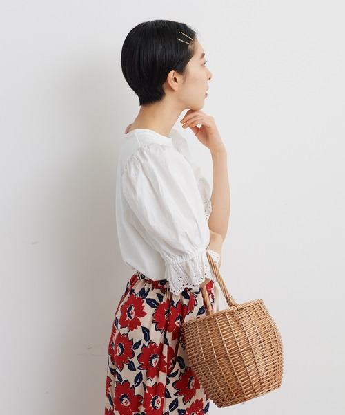 Dot and Stripes　CHILD　WOMAN(ドットアンドストライプスチャイルドウーマン) 40/2天竺ドッキング BIGパフスリーブプルオーバー(11-01-CT-002-24-1) 楽天市場】Dot and Stripes CHILD WOMAN(ドットアンドストライプ