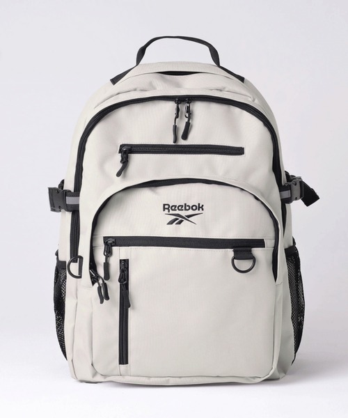 Reebok(リーボック)の「Reebok リ-ボック ワンポイント ロゴ刺繍 大容量 バックパック リュック 約30L(バックパック/リュック・レディース・ブラック/アイボリー/ネイビー・FREE)」の18枚目の写真