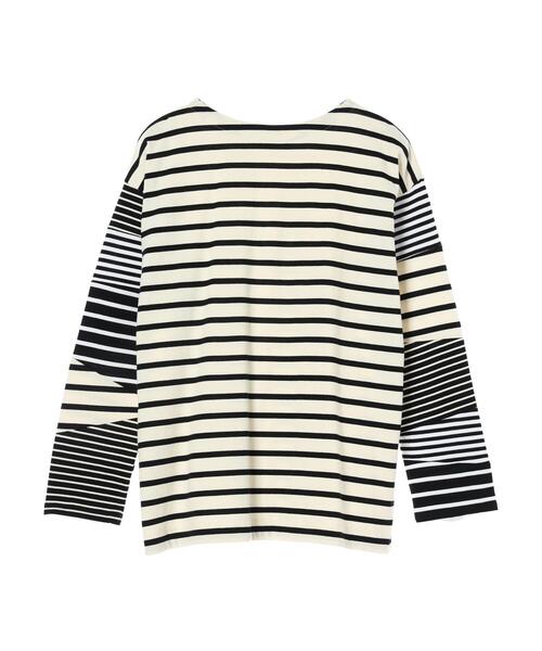 AMERICAN HOLIC（アメリカンホリック）の「マルチパターンボーダーカットチュニック（チュニック・レディース・ブルー/ブラック・M/L）」の20枚目の写真