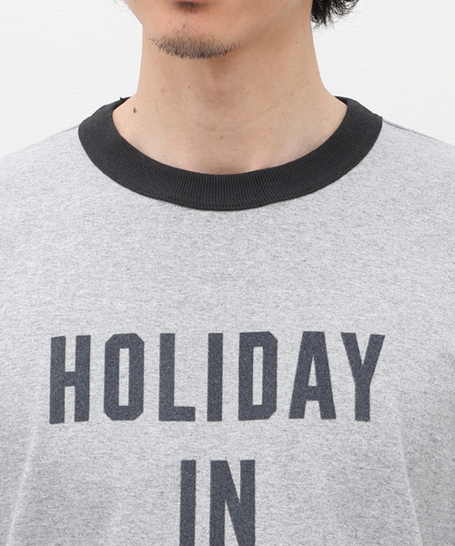 JOURNAL STANDARD(ジャーナルスタンダード)の「MOUNTAIN RESEARCH / マウンテンリサーチ H.I.T.M. MTR3903(Tシャツ/カットソー・メンズ・グレー/ホワイト・SMALL/LARGE)」の7枚目の写真