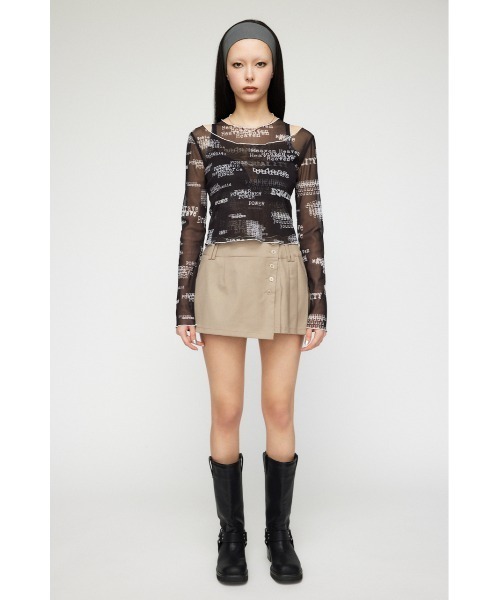 LAGUA GEM（ラグアジェム）の「PLEATS スコート（スカート