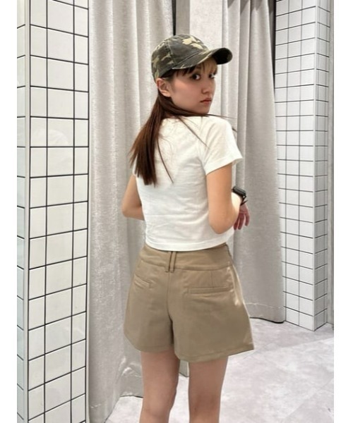 LAGUA GEM(ラグアジェム)の「PLEATS スコート(スカート・レディース・ベージュ/ブラック/グレー・X-SMALL/SMALL/MEDIUM)」の18枚目の写真