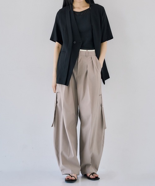 美品/L-XL相当◆MACKINTOSH【杢カラミ/洗える◆サマージャケット】 サマーポンチジャケット（G5E16573＿＿） | MACKINTOSH