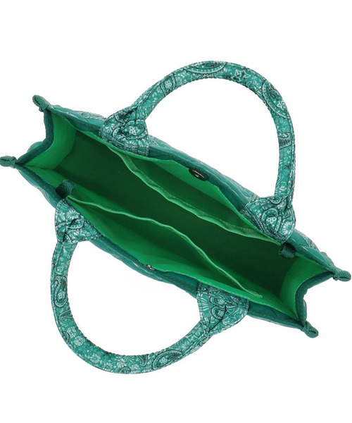 LeSportsac（レスポートサック）の「SM CHAIN QUILT TOTE バンダナグリーン（トートバッグ・レディース・グリーン・FREE）」の21枚目の写真