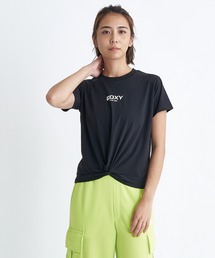 ROXY | HIDE AND SEEK/ロキシーUVカットクロップド半袖Tシャツ(Tシャツ/カットソー)