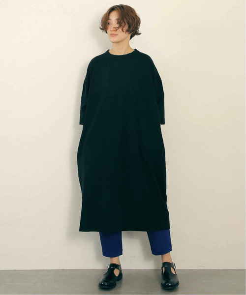 JOURNAL STANDARD LUXE(ジャーナルスタンダード ラックス)の「《追加2》クラシックテンジク スタンダードクルーネックワンピース(ワンピース・レディース・ブラック/ピンク系その他・SMALL/MEDIUM)」の6枚目の写真